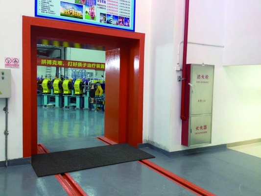 Συγκεκριμένη πόρτα προστατευτικών καλυμμάτων ακτινοβολίας πλαισίων χάλυβα για το βιομηχανικό NDT