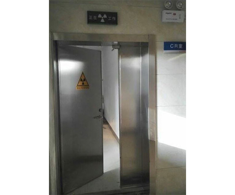 Αρθρωμένη πόρτα μολύβδου προστασίας από τη ραδιενέργεια για το δωμάτιο χρωμίου στην ιατρική νοσοκομείων