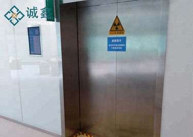 Πόρτα προστατευτικών καλυμμάτων ακτινοβολίας μετάλλων μολύβδου νοσοκομείων με την καθαρή επιφάνεια ανοξείδωτου
